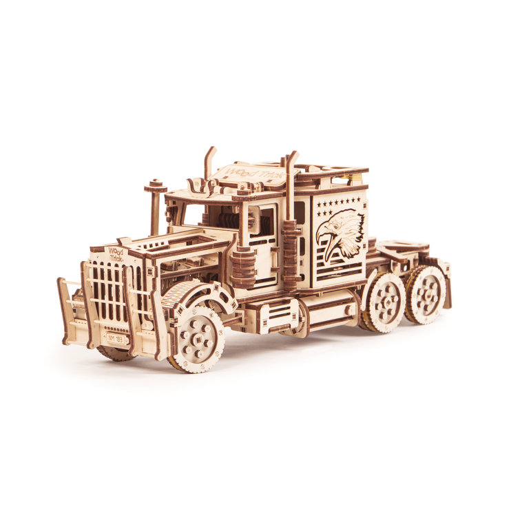 Wooden toy truck sales kits